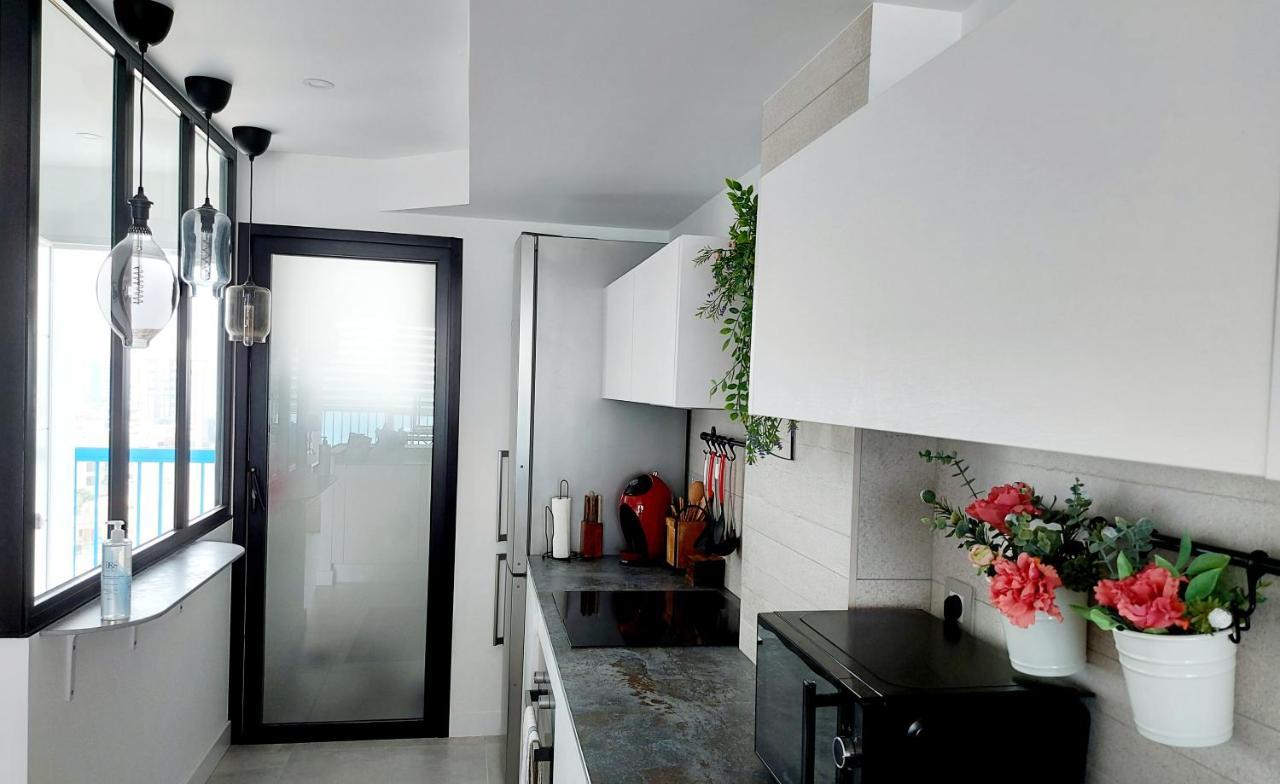 Exclusif Appartement En 1Er Ligne, Vue Imprenable, Piscine, Parking Prive A Playa Mucha Vista, Alicante El Campello Bagian luar foto