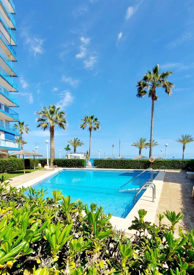 Exclusif Appartement En 1Er Ligne, Vue Imprenable, Piscine, Parking Prive A Playa Mucha Vista, Alicante El Campello Bagian luar foto