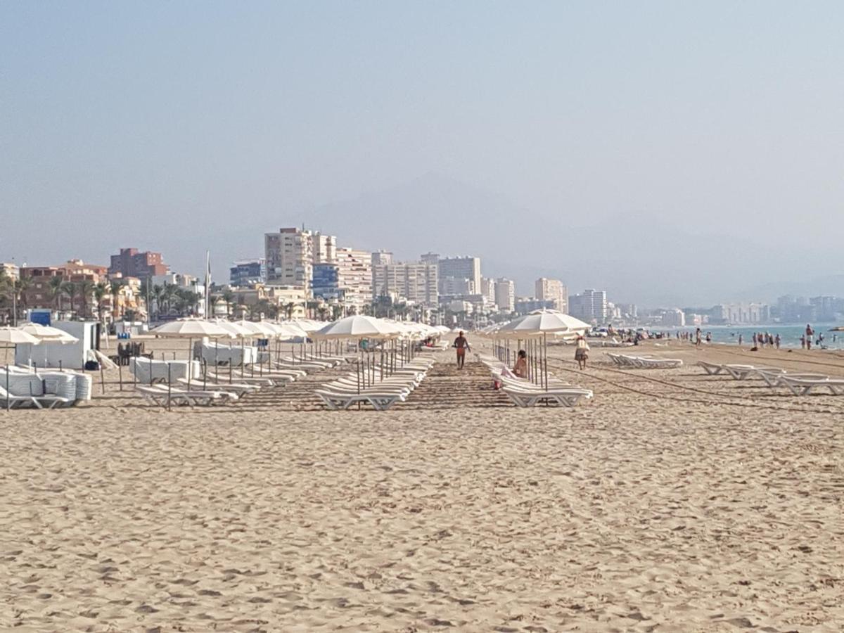 Exclusif Appartement En 1Er Ligne, Vue Imprenable, Piscine, Parking Prive A Playa Mucha Vista, Alicante El Campello Bagian luar foto
