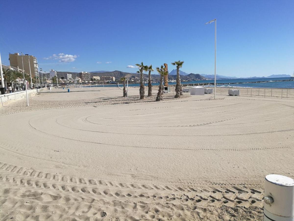Exclusif Appartement En 1Er Ligne, Vue Imprenable, Piscine, Parking Prive A Playa Mucha Vista, Alicante El Campello Bagian luar foto